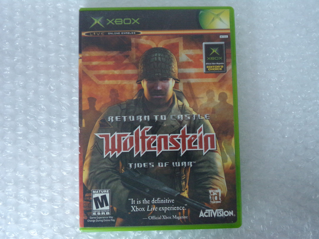 Return to Castle Wolfenstein: Tides of War Original Xbox Used
