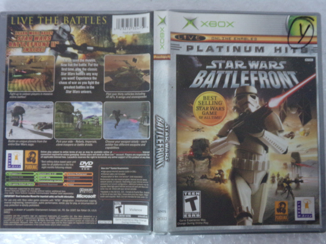 Star Wars Battlefront Original Xbox Used