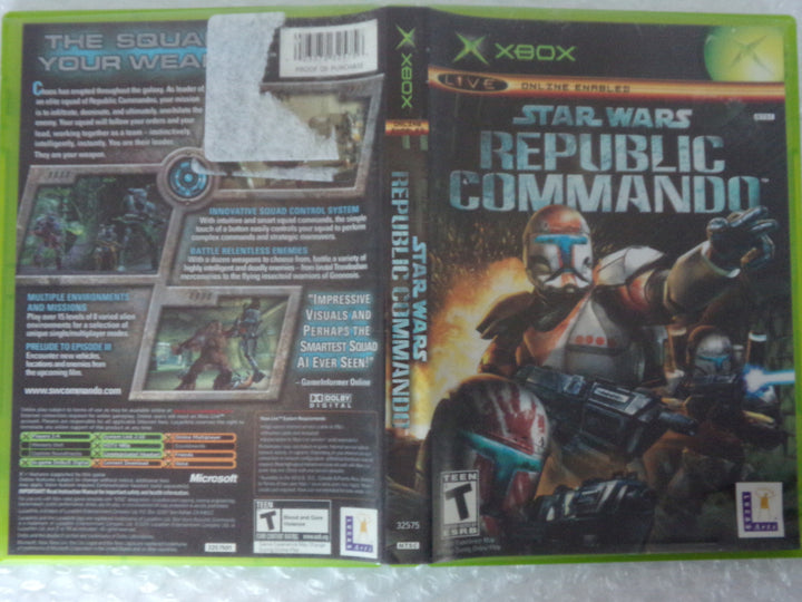 Star Wars: Republic Commando Original Xbox Used