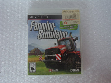 Farming Simulator Playstation 3 PS3 Used