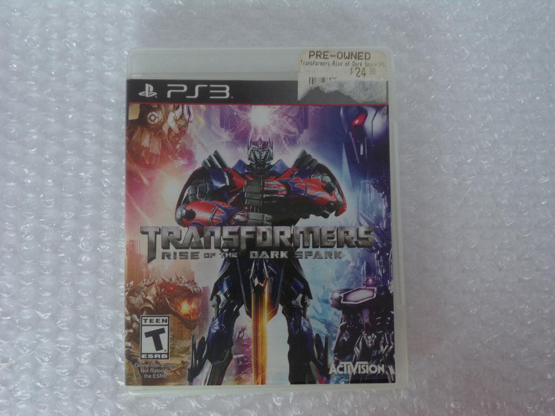 Transformers: Rise of the Dark Spark Playstation 3 PS3 Used