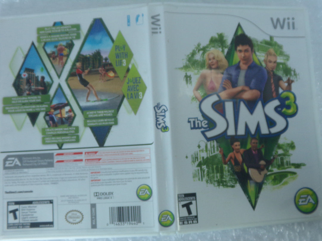 The Sims 3 Wii Used