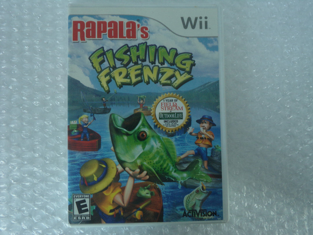 Rapala's Fishing Frenzy Wii Used