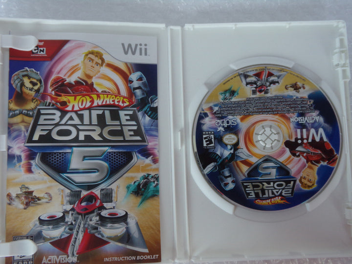 Hot Wheels: Battle Force 5 Wii Used