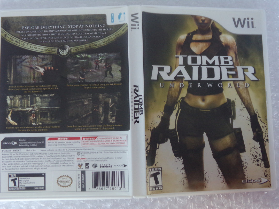 Tomb Raider: Underworld Wii Used