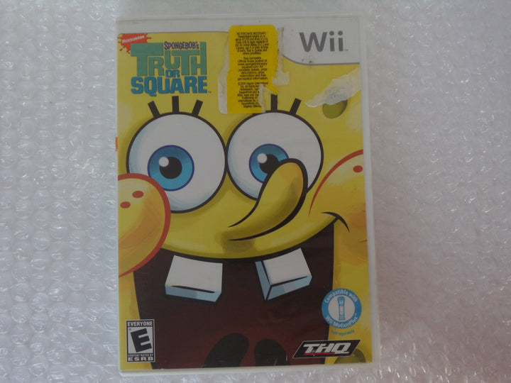 Spongebob Squarepants Truth or Square Wii Used