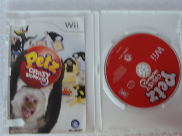 Petz Crazy Monkeyz Wii Used