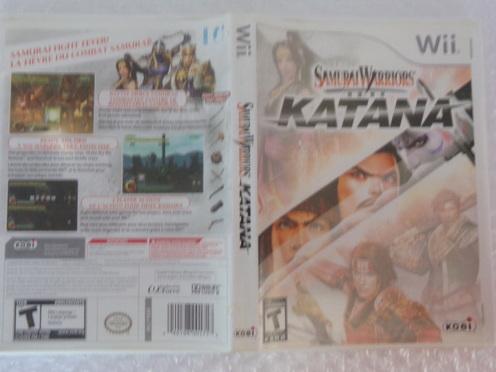 Samurai Warriors Katana Wii Used