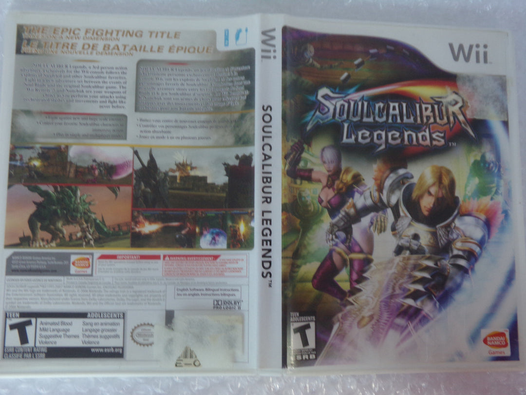 Soulcalibur Legends Wii Used