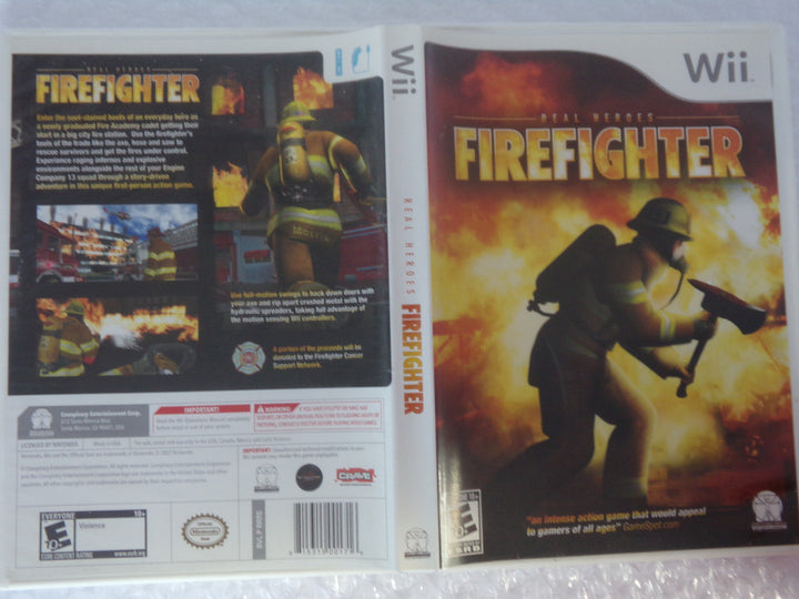 Real Heroes: Firefighter Wii Used