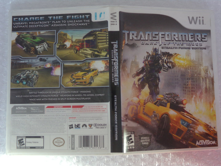 Transformers: Dark of the Moon - Stealth Force Edition Wii Used