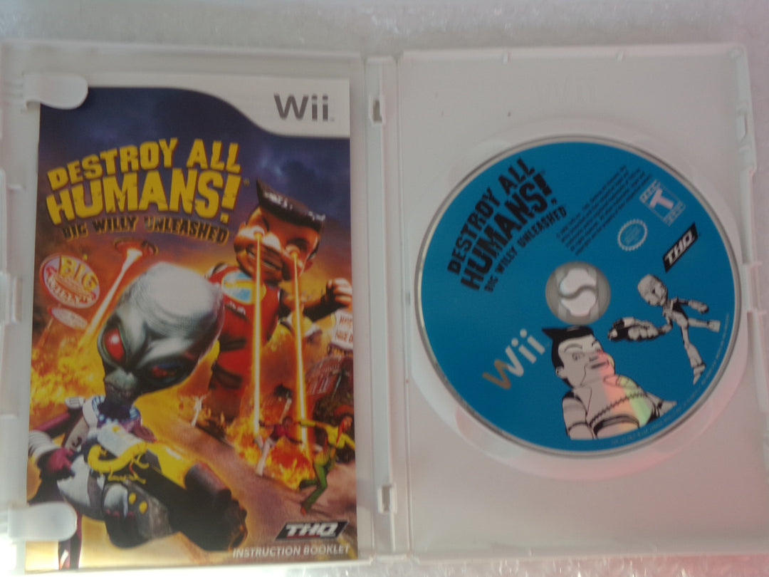 Destroy All Humans Big Willy Unleashed Wii Used