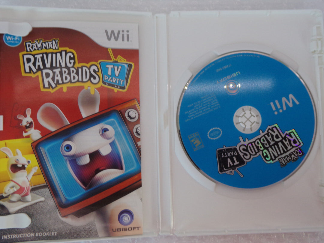 Rayman Raving Rabbids: TV Party Wii Used