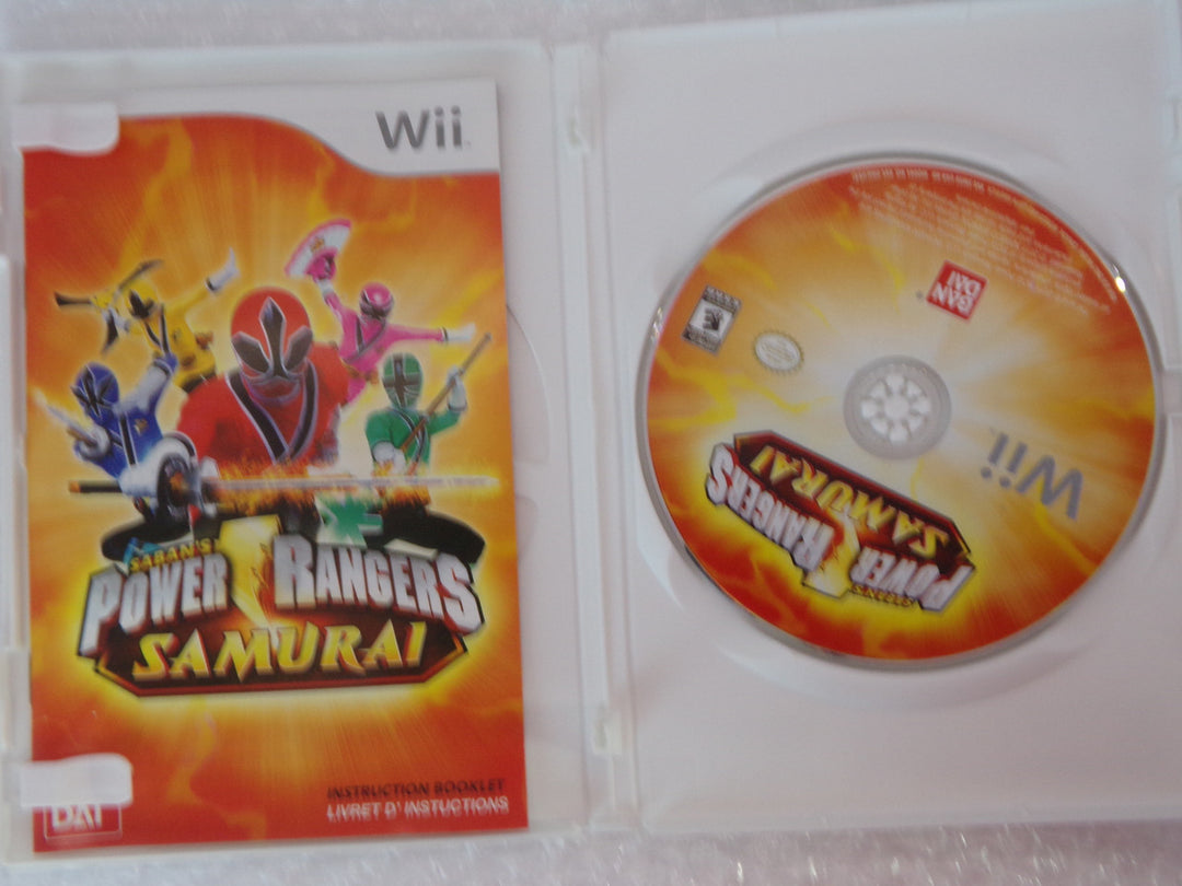 Power Rangers Samurai Wii Used