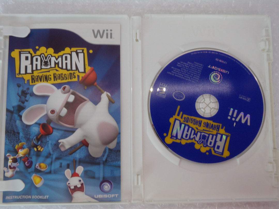 Rayman Raving Rabbids Wii Used