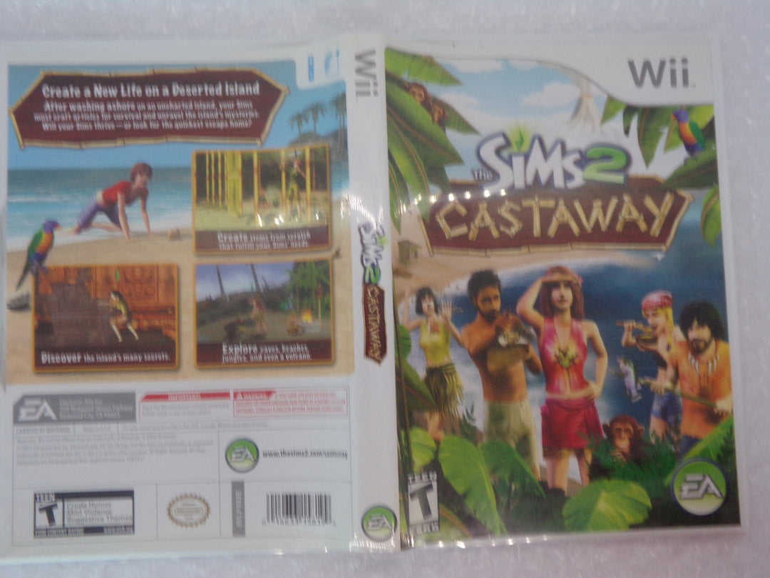 The Sims 2: Castaway Wii Used