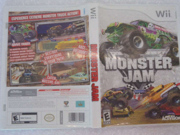 Monster Jam Wii Used