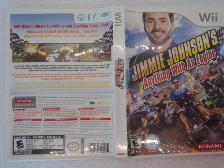 Jimmie Johnson's Anything with an Engine Wii Used