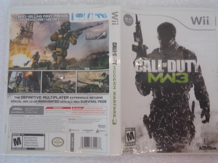 Call of Duty Modern Warfare 3 Wii Used