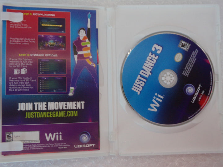 Just Dance 3 Wii Used     OS102924