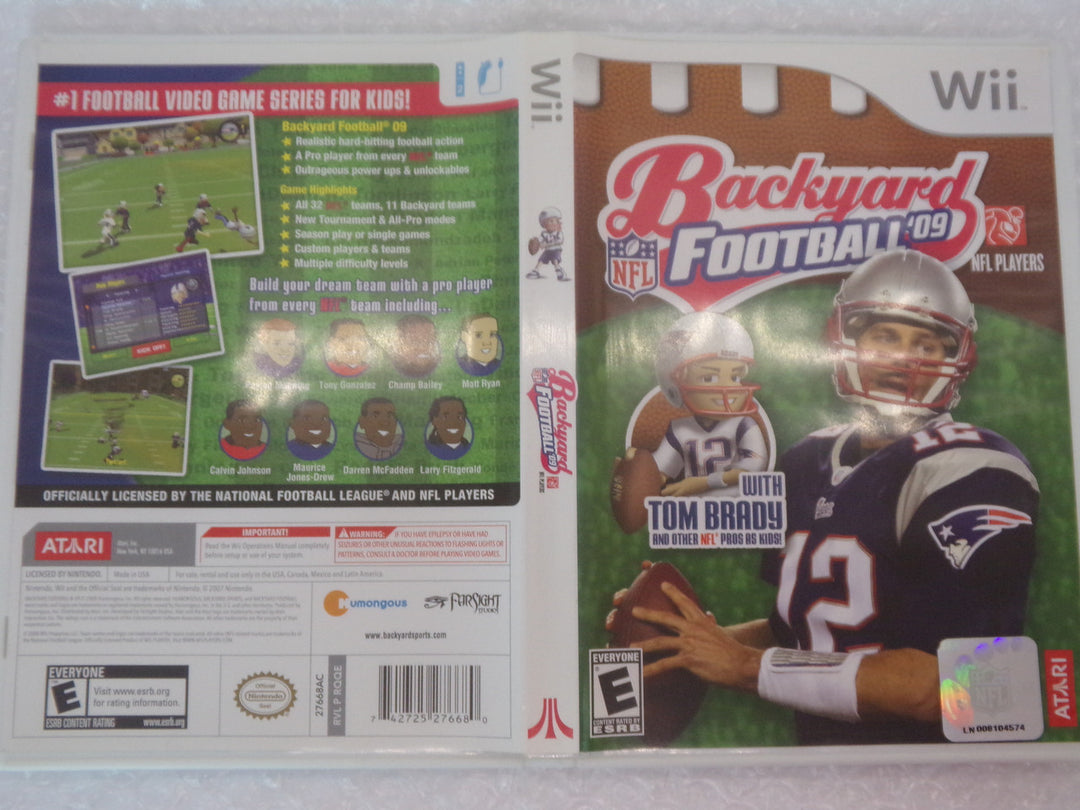 Backyard Football 09 Wii Used