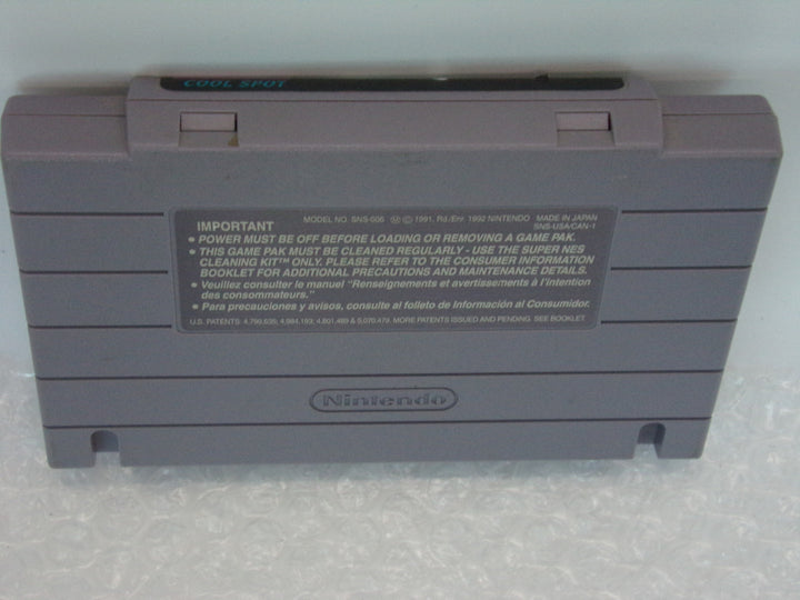 Cool Spot Super Nintendo SNES Used