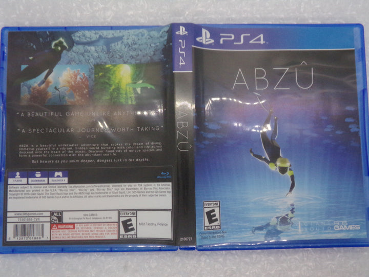 Abzu Playstation 4 PS4 Used