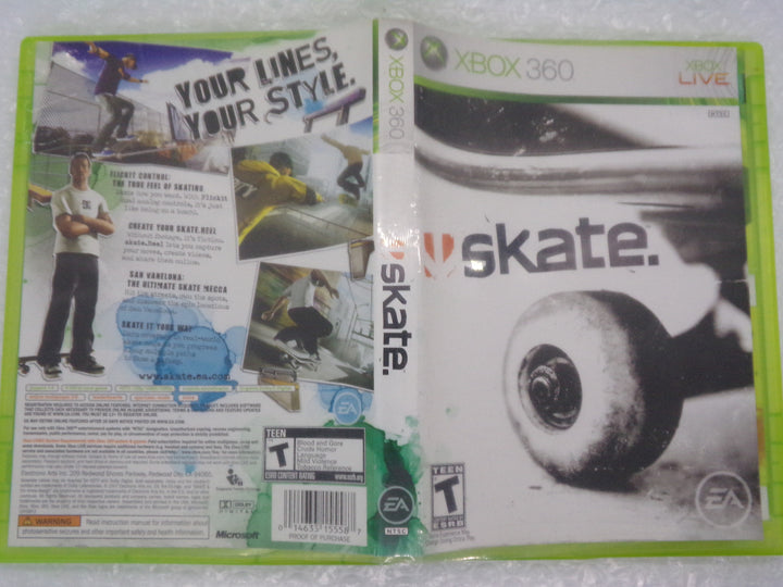 Skate Xbox 360 Used