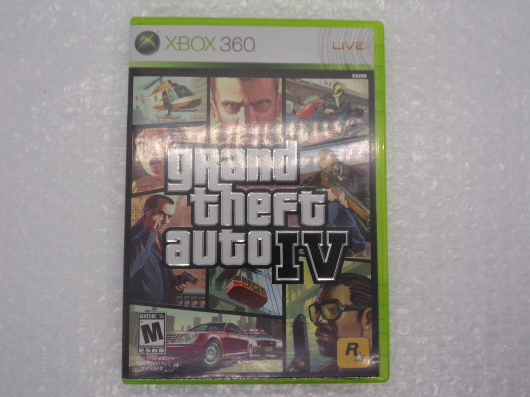 Grand Theft Auto IV Xbox 360 Used