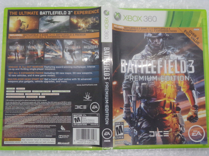 Battlefield 3 Xbox 360 Used