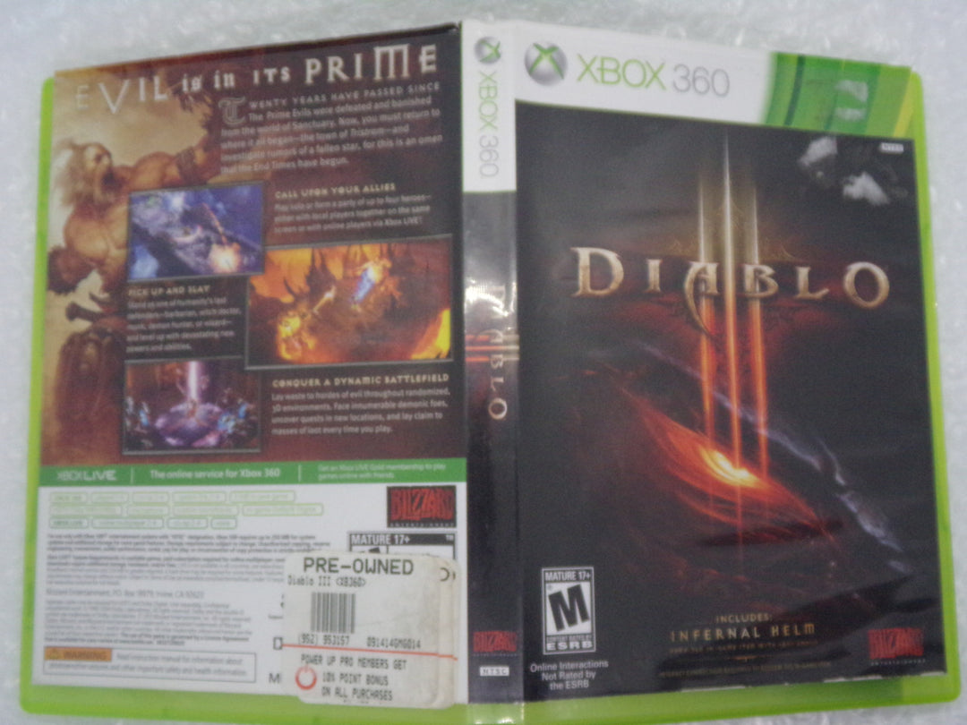 Diablo III Xbox 360 Used