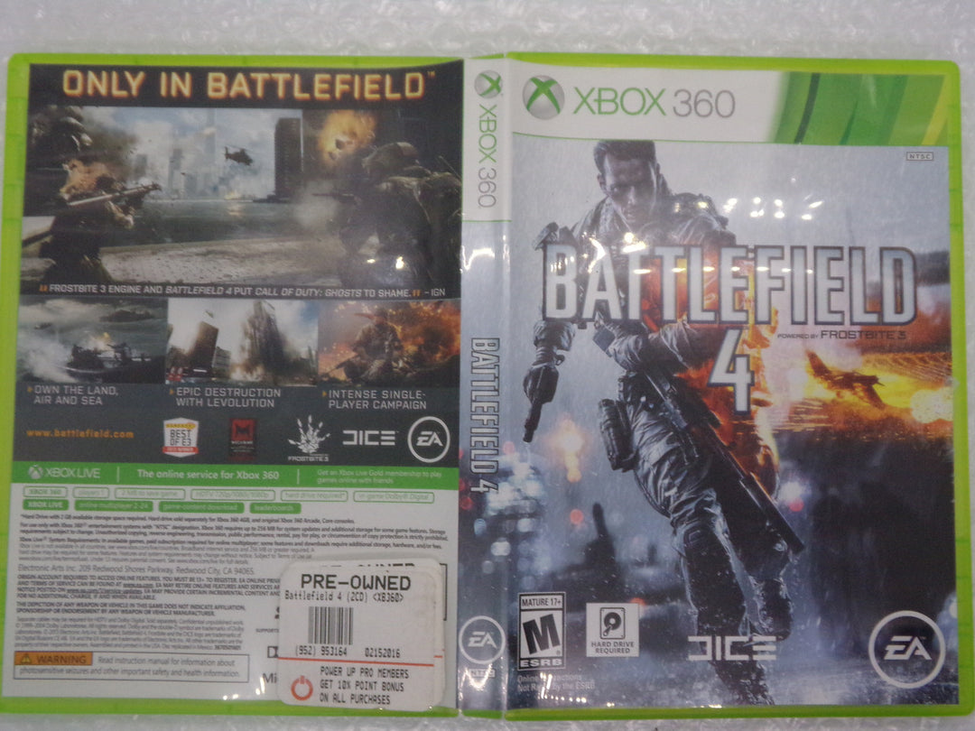Battlefield 4 Xbox 360 Used