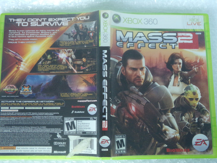 Mass Effect 2 Xbox 360 Used