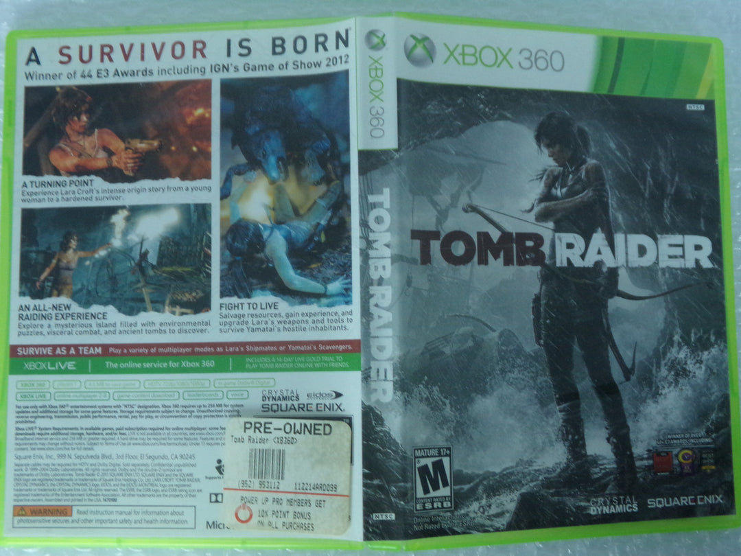 Tomb Raider Xbox 360 – Core Gaming