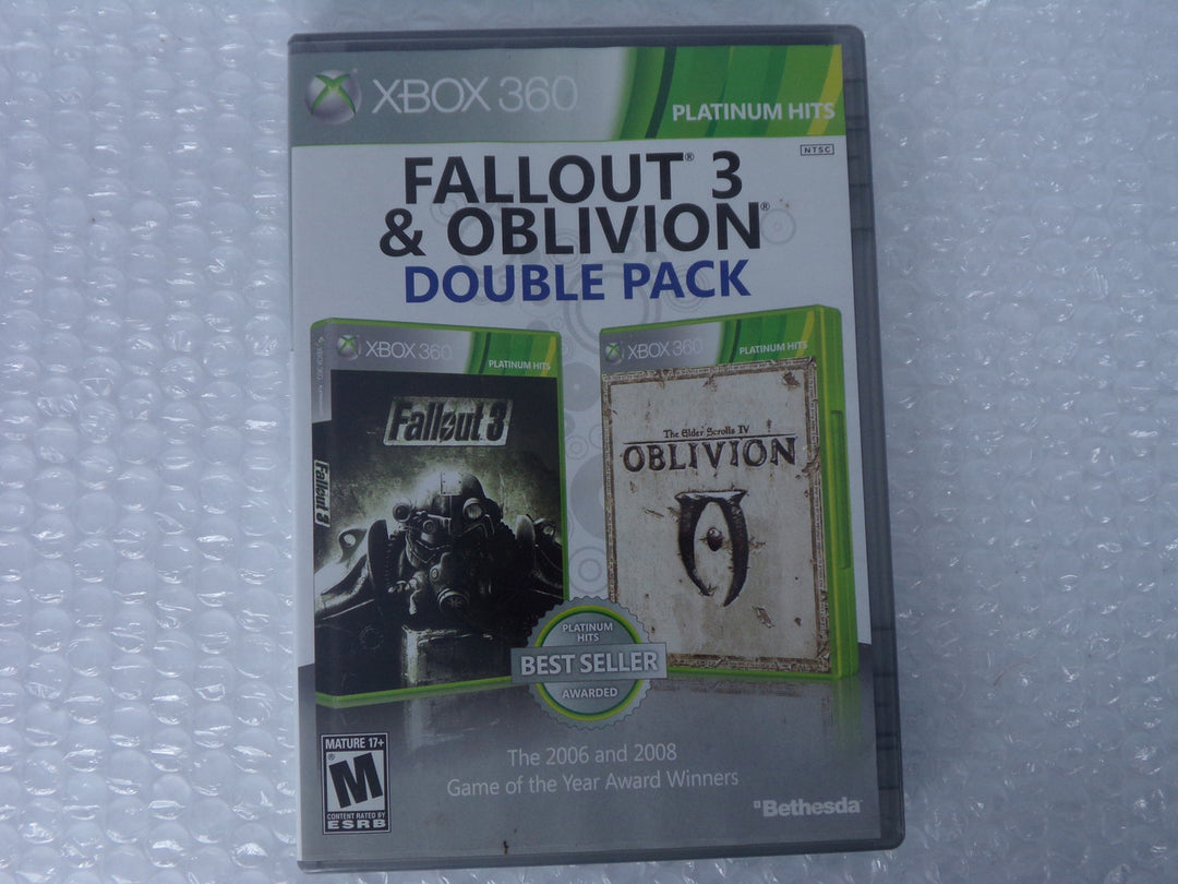 Fallout 3 & Oblivion Double Pack Xbox 360 Used