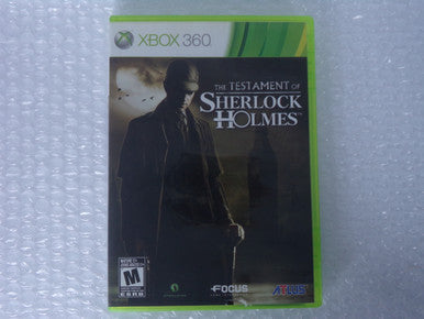 The Testament of Sherlock Holmes Xbox 360 Used