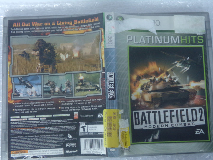 Battlefield 2: Modern Combat Xbox 360 Used