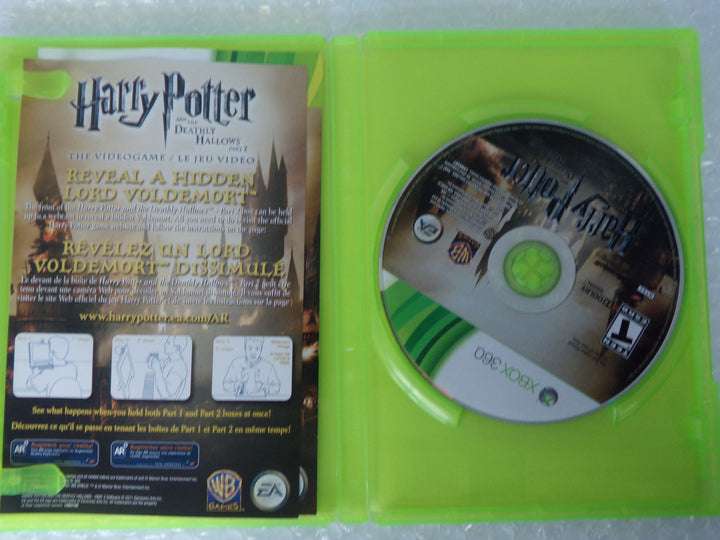 Harry Potter and the Deathly Hallows Part 2 Xbox 360 Used