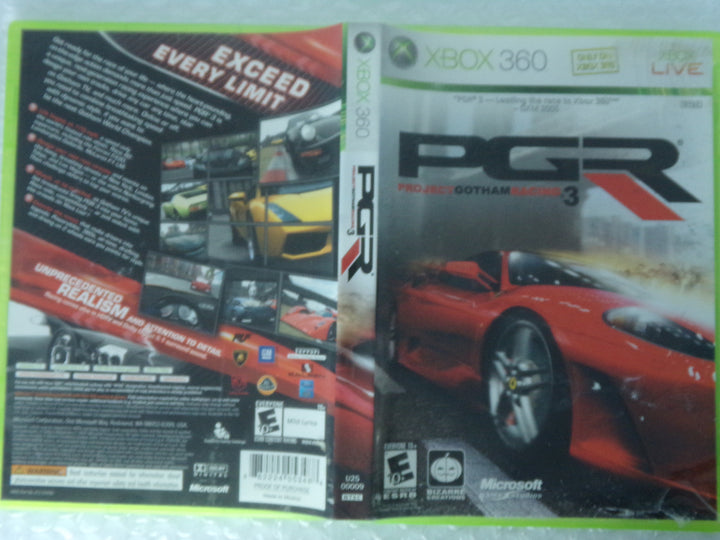 Project Gotham Racing 3 Xbox 360 Used