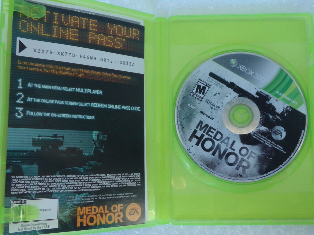 Medal of Honor Xbox 360 Used