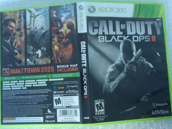 Call of Duty: Black Ops II Xbox 360 Used