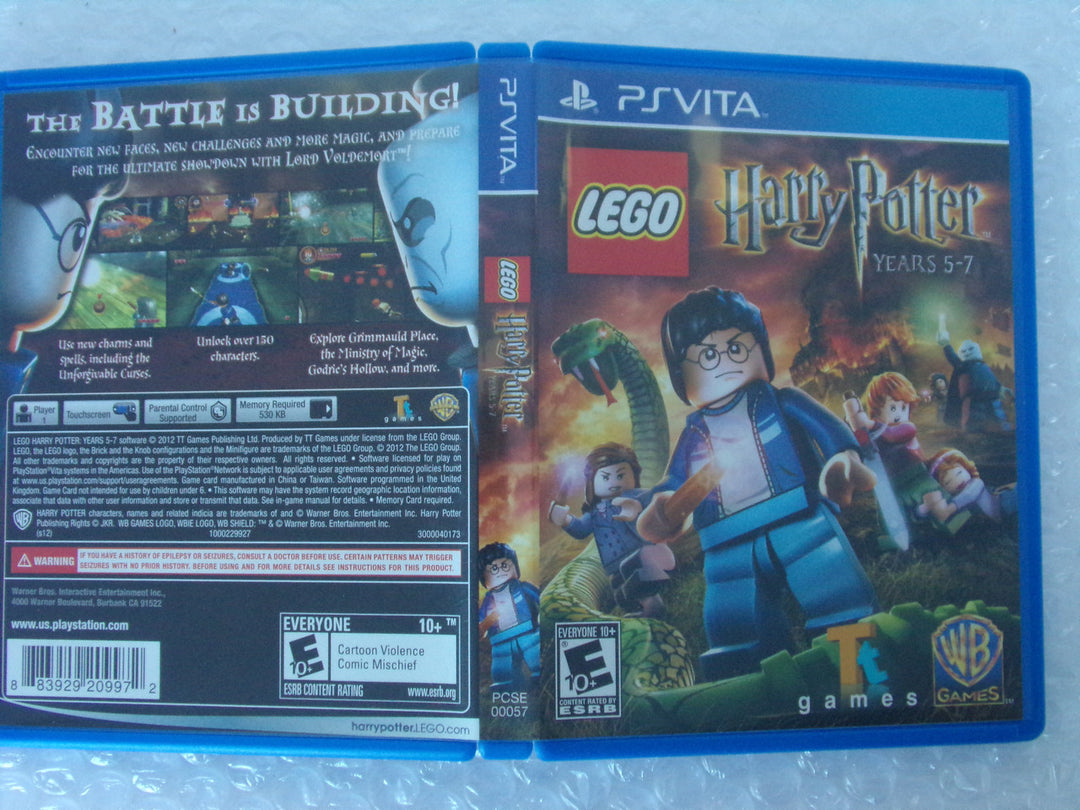 Lego Harry Potter: Years 5-7 Playstation Vita PS Vita Used