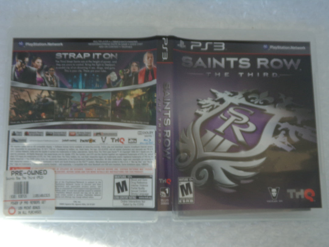 Saints Row: The Third Playstation 3 PS3 Used