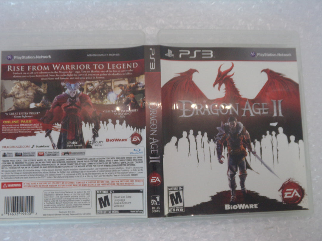 Dragon Age II Playstation 3 PS3 Used