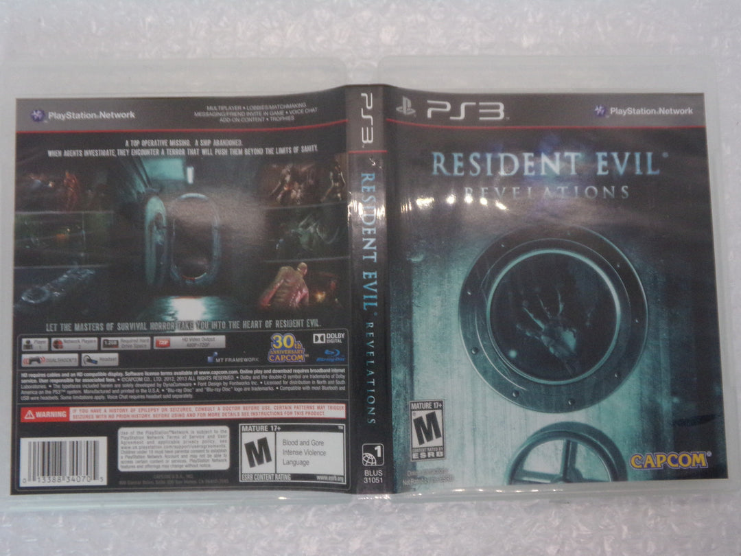 Resident Evil Revelations Playstation 3 PS3 Used