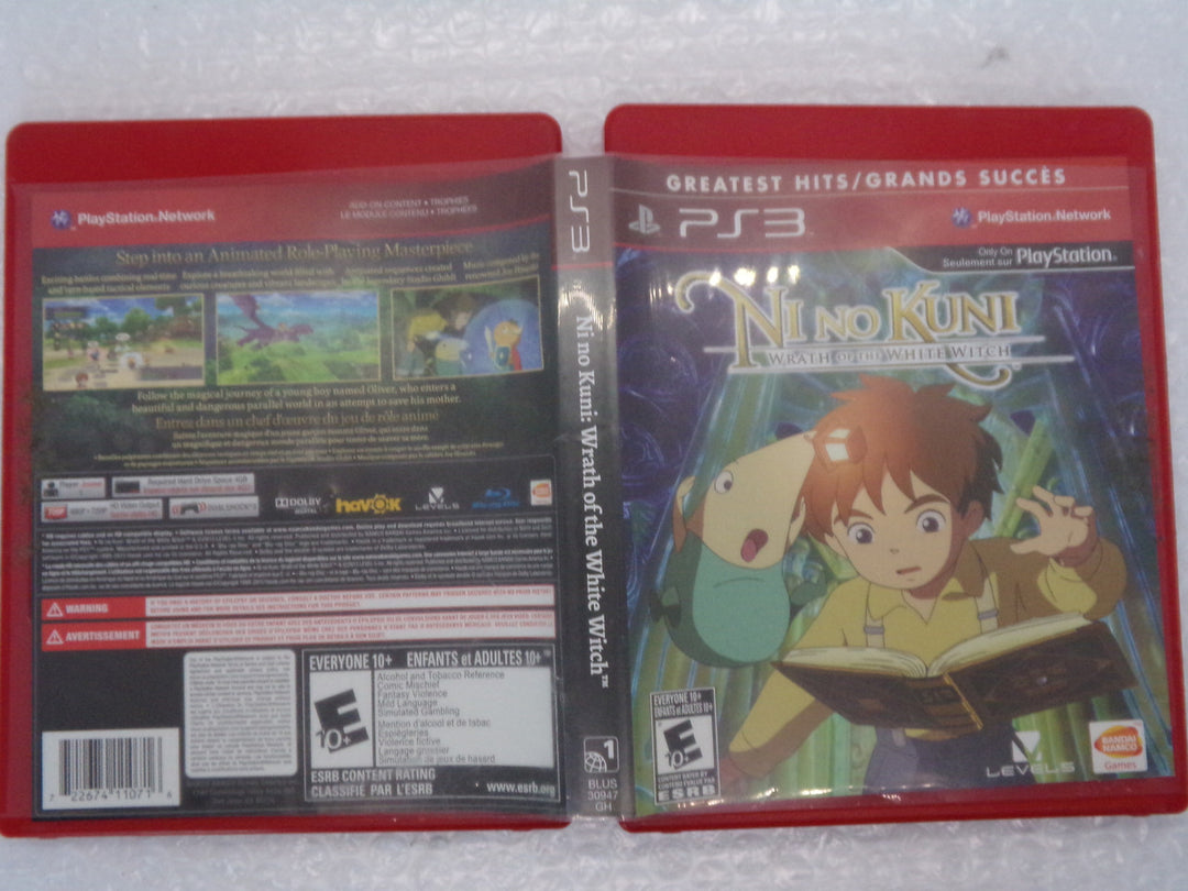 Ni No Kuni: Wrath of the White Witch Playstation 3 PS3 Used