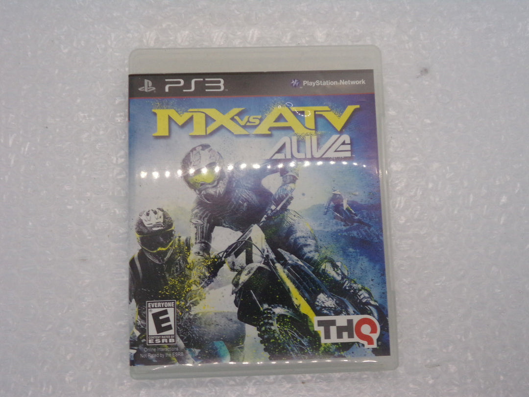 MX Vs. ATV Alive Playstation 3 PS3 Used