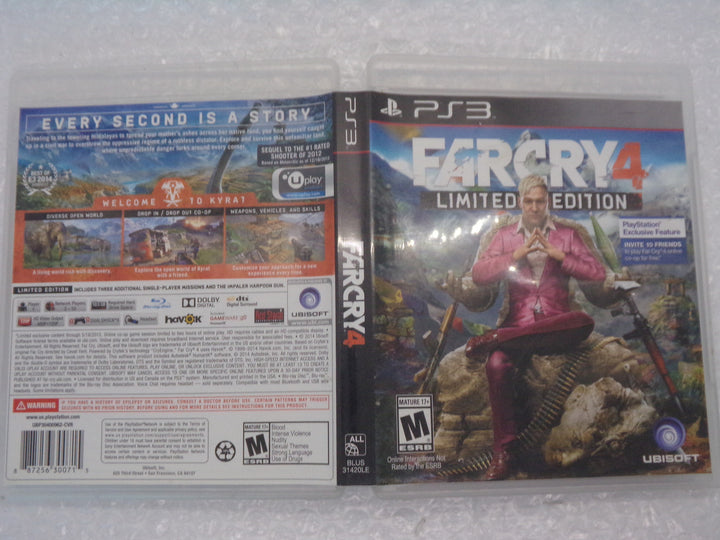 Far Cry 4 Playstation 3 PS3 Used