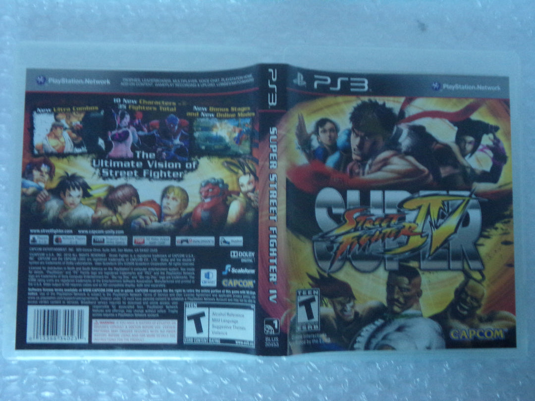 Super Street Fighter IV Playstation 3 PS3 Used