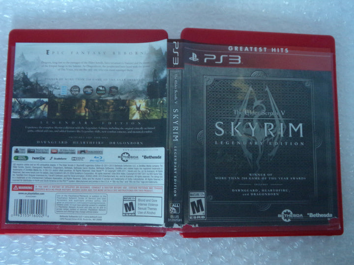 The Elder Scrolls V: Skyrim - Legendary Edition Playstation 3 PS3 Used